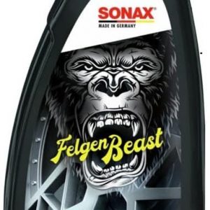 SONAX FelgenBeast (1 Liter) Felgenreiniger für alle polierten, verchromten und matten Stahl- & Leichtmetallfelgen