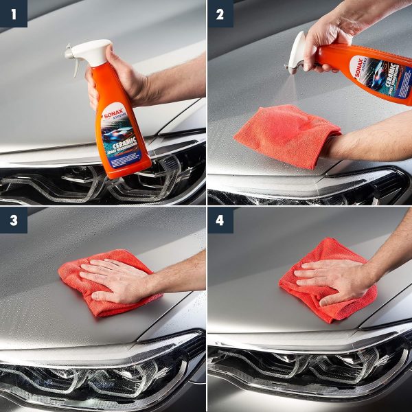 SONAX Xtreme Ceramic SprayVersiegelung (750ml) bis zu 4 Monate Langzeitschutz vor Schmutz, Insekten & Streusalz – Bild 2