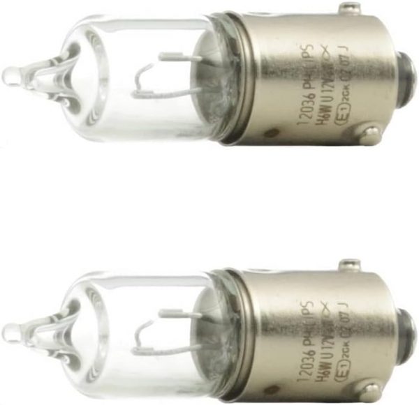 Philips 12036B2 Vision H6W Signallampe, 2er Blister, 13.50x9.50x13.50 – Bild 4