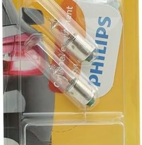 Philips 12036B2 Vision H6W Signallampe, 2er Blister, 13.50x9.50x13.50