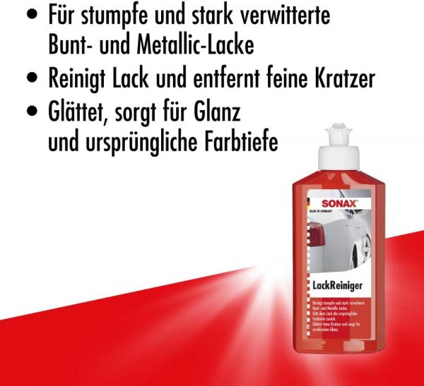SONAX SN 1837573 LackReiniger (250 ml) – Bild 3