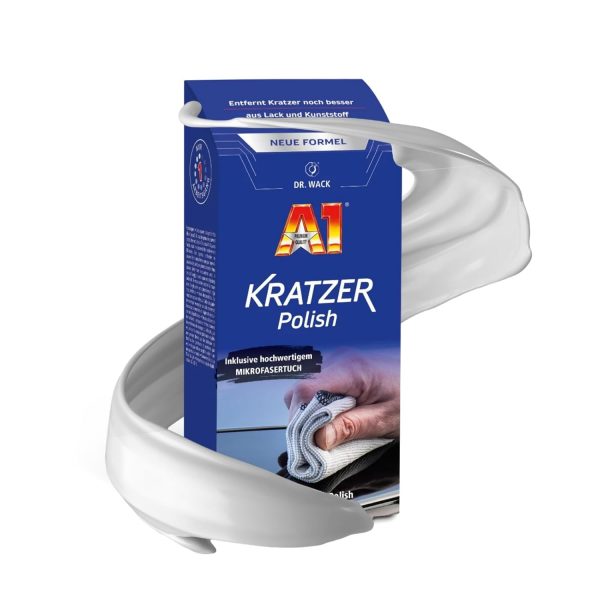 DR. WACK A1 Kratzer Polish 50ml + Mikrofasertuch - Polierpaste