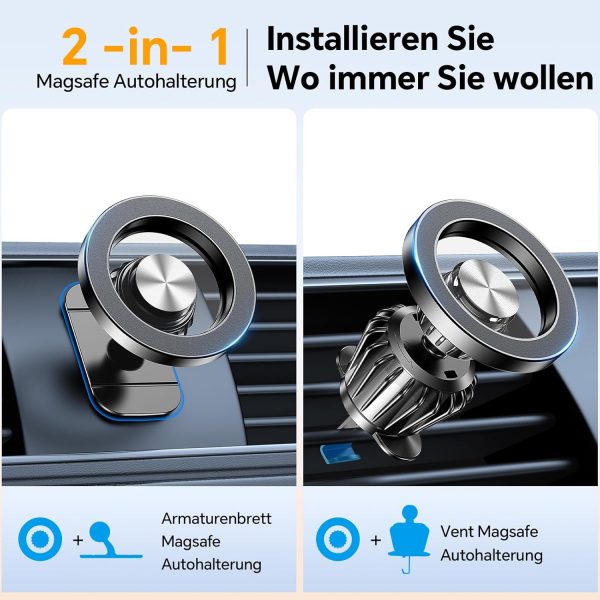 Coolpow Handyhalterung für Magsafe - 360° Drehbar – Bild 3