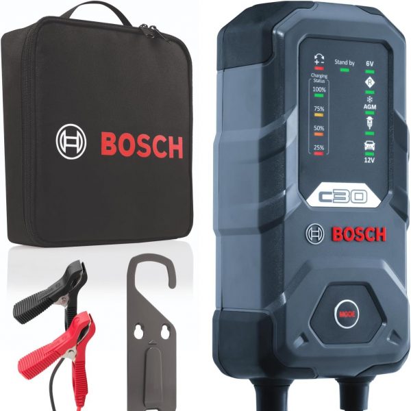 Bosch C30 Batterieladegerät, 3,8 Ampere für 6V/ 12V