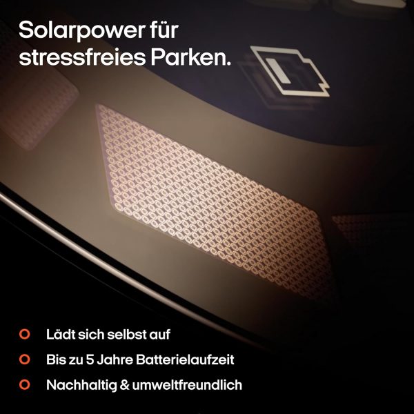 OOONO P-DISC 3 [New] - Elektronische Parkscheibe Solar mit Zulassung fürs Auto – Bild 4