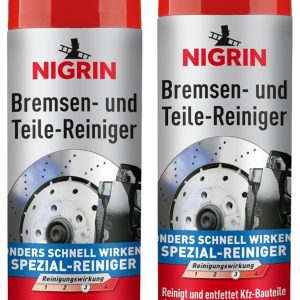 Nigrin Bremsenreiniger – 500 ml Spraydose, fettfrei