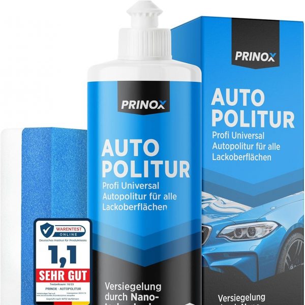 PRINOX Autopolitur – 500ml inkl. Polierschwamm