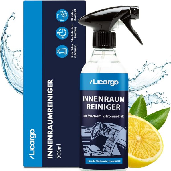 LICARGO® Innenraumreiniger Auto (500ml) - Cockpit Reiniger pH neutral