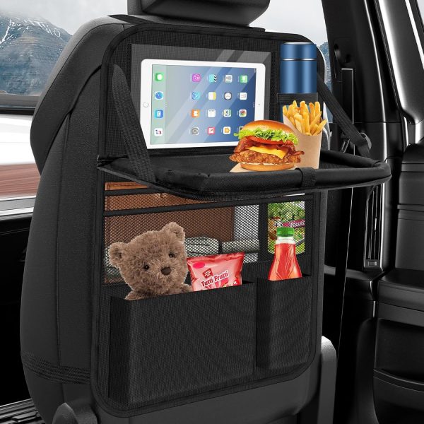 Oneyus Faltbarer Autositz Organizer mit Tablet- & Spielzeugfach