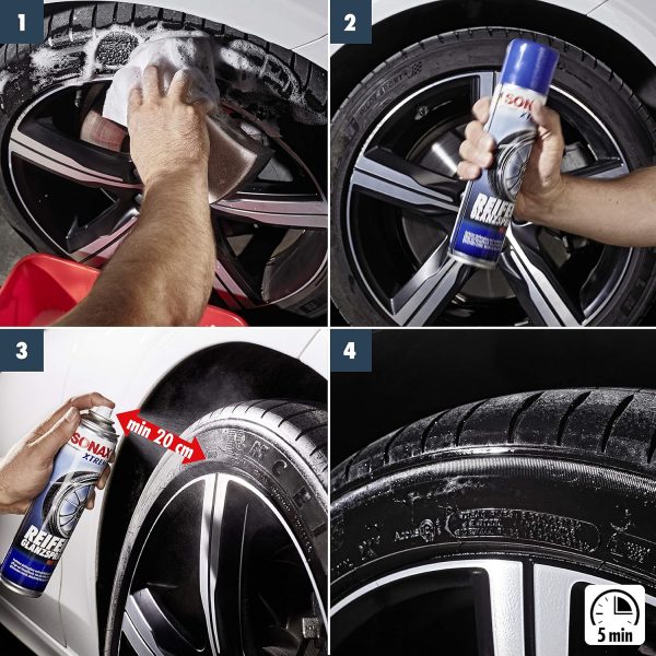 SONAX XTREME ReifenGlanzSpray Wet Look (400 ml) – Bild 5