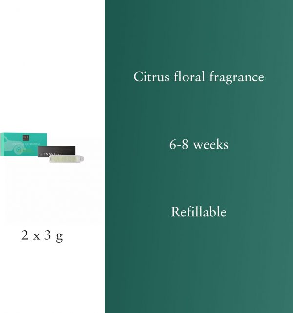RITUALS Parfüm Karma Auto Lufterfrischer – Duft mit Lotus und weißem Tee – Bild 4