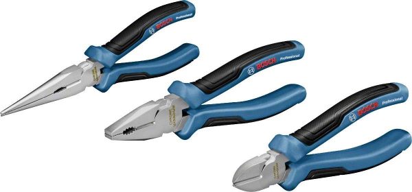 Bosch Professional 3 tlg. Zangen Set mit L-BOXX Einlage – Bild 2