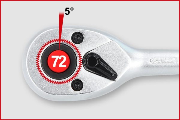 KS Tools 917.0779 1/4"+3/8"+1/2" Steckschlüssel-Satz, 179-tlg – Bild 6