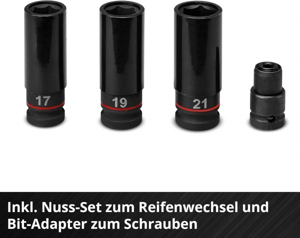 Einhell Professional Akku-Schlagschrauber IMPAXXO 18V/450Nm Power X-Change – Bild 7