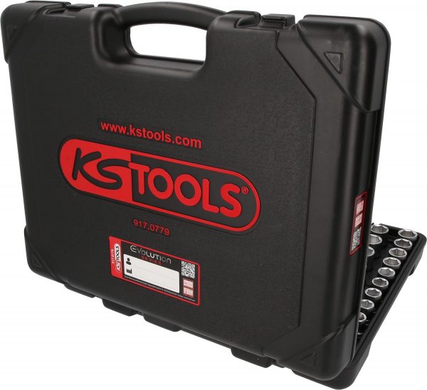 KS Tools 917.0779 1/4"+3/8"+1/2" Steckschlüssel-Satz, 179-tlg – Bild 4
