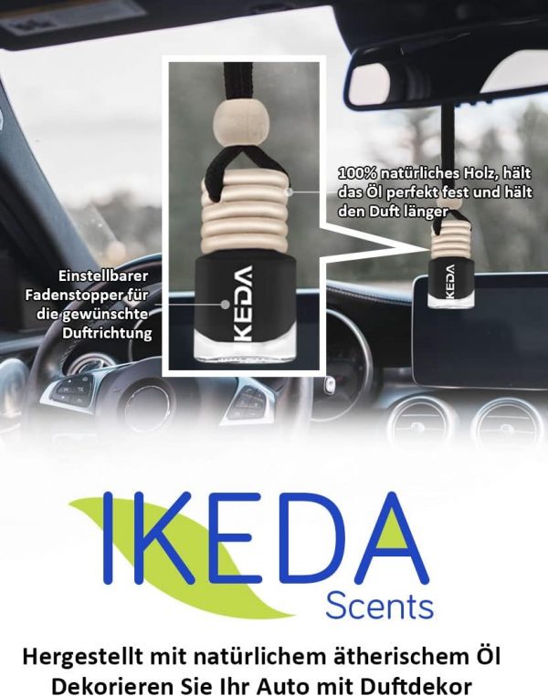 IKEDA Auto Duft Lufterfrischer Neuwagenduft – Bild 2