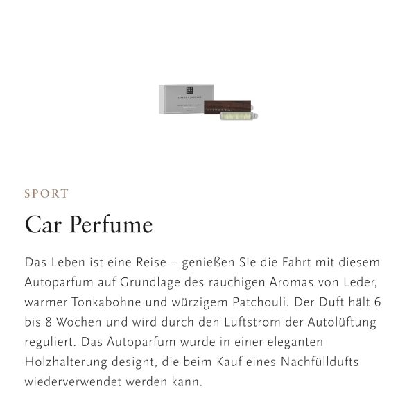RITUALS Auto-Duft Leder, Tonkabohnen und Patschuli – Bild 4