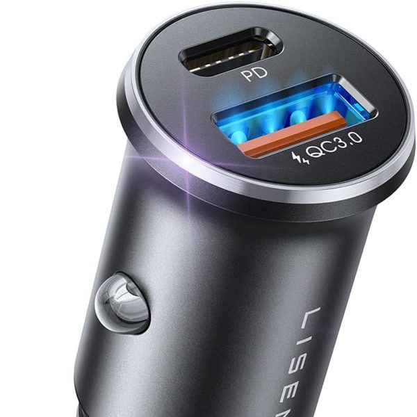 LISEN 54W Zigarettenanzünder USB C 12V USB Adapter