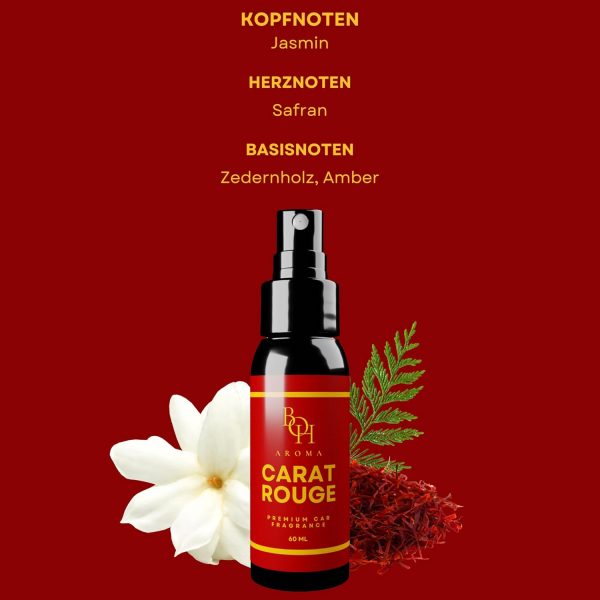 CARAT ROUGE Auto Duft - Auto Parfüm 60ml – Bild 6