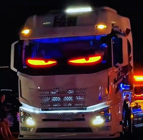 2er Devil Eyes Light For Cars Led Augen für Lkw Auto (92mm*374mm) Led – Bild 2