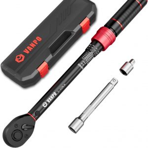 VANPO 1/2 -3/8 Zoll Drehmomentschlüssel 20-220Nm, 72 Zähne