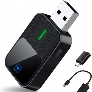 Febotak Wireless CarPlay Adapter, Upgrade von Wired CarPlay auf Wireless