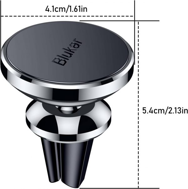 Blukar Handyhalterung Lüftung, Universal, 360°, Magnetisch – Bild 3