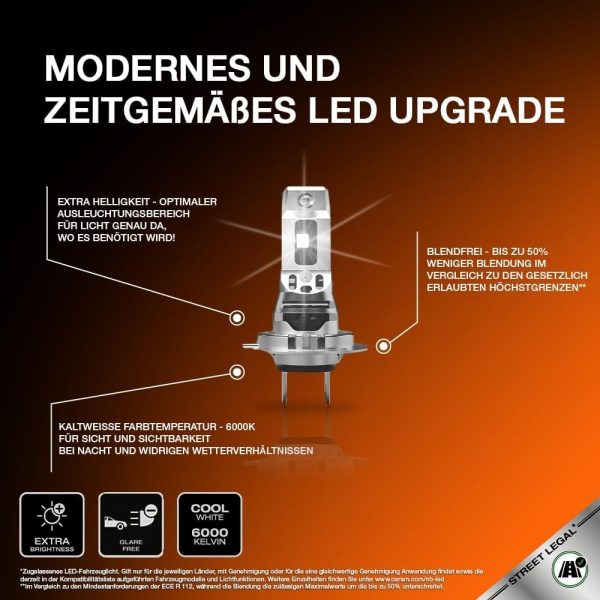Osram NIGHT BREAKER LED SPEED H7, LED-Fern- und Abblendlicht – Bild 6