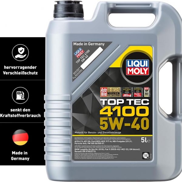 LIQUI MOLY Top Tec 4100 5W-40 | 5 L
