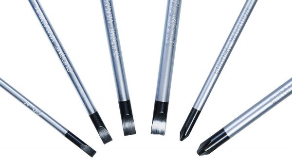 Bosch Professional Schraubendreher Set 6 tlg. (Kreuz- und Schlitzschraubenzieher) – Bild 3