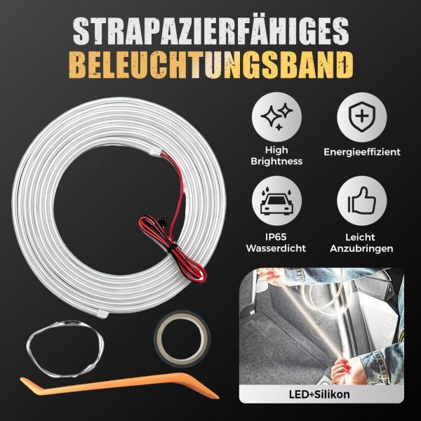 Czerio Dynamic Flowing Car Trunk Light Strip, Kofferraum Beleuchtung – Bild 6