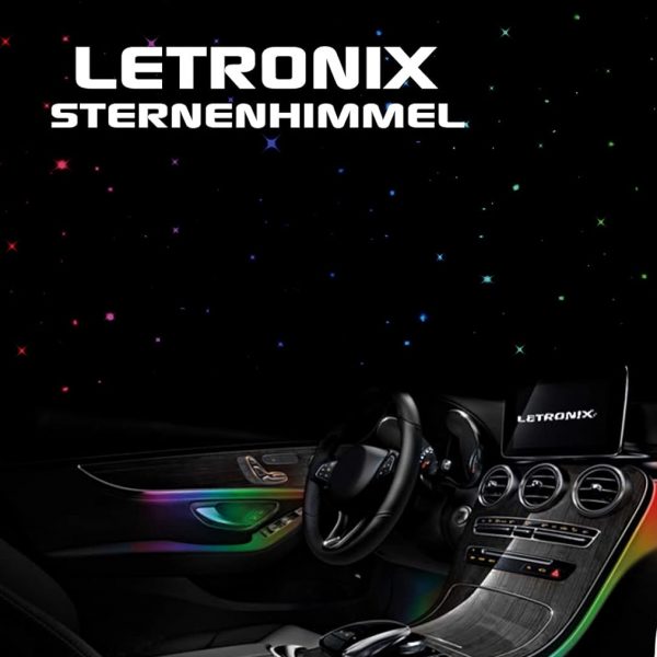 LETRONIX RGB LED Auto Sternenhimmel Ambientebeleuchtung