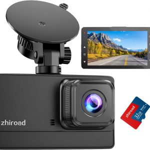 Dashcam Auto Vorne, 1080P FHD mit Nachtsicht, WDR, 176° Weitwinkel