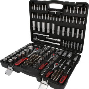 KS Tools 917.0779 1/4"+3/8"+1/2" Steckschlüssel-Satz, 179-tlg