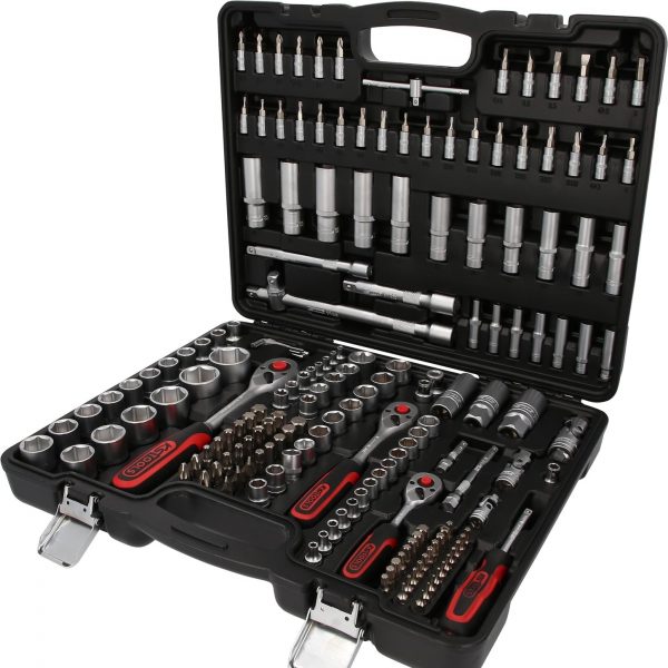 KS Tools 917.0779 1/4"+3/8"+1/2" Steckschlüssel-Satz, 179-tlg
