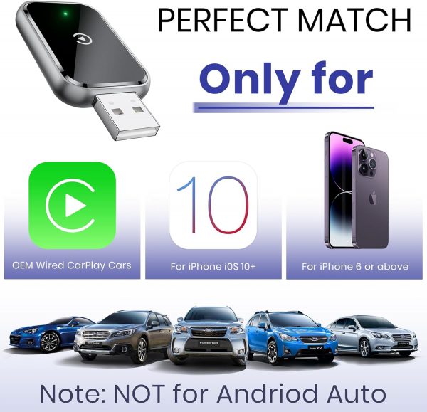 AIZEO Wireless CarPlay Adapter – Bild 7