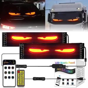 2er Devil Eyes Light For Cars Led Augen für Lkw Auto (92mm*374mm) Led
