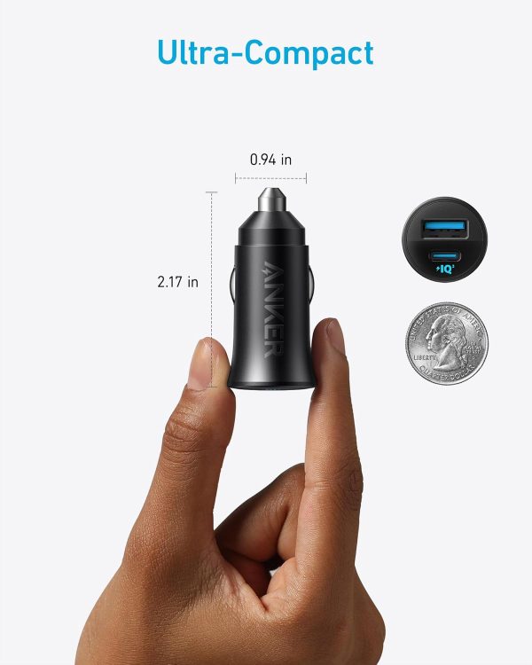 Anker USB-C Kfz-Ladegerät, 30W 2-Port – Bild 3