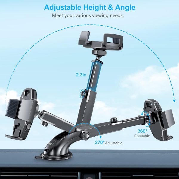 Beikell Handyhalterung Auto, 360° Drehbar – Bild 6