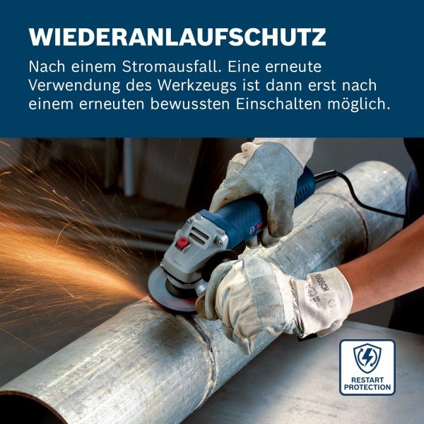 Bosch Professional Winkelschleifer GWS 7-125 – Bild 4