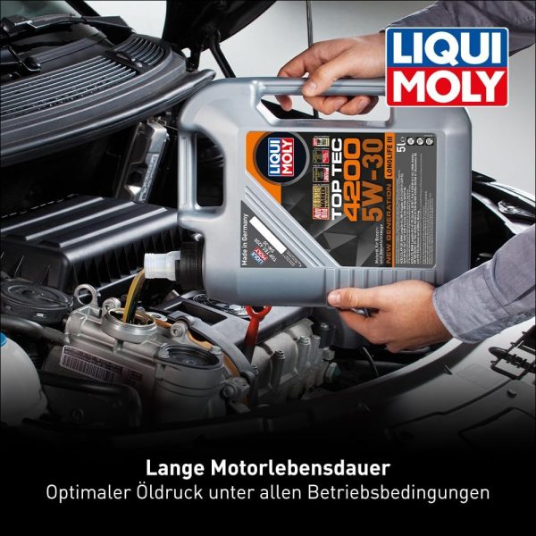LIQUI MOLY Top Tec 4200 5W-30 New Generation | 5 L – Bild 4