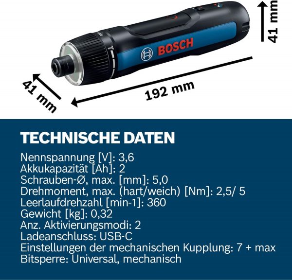 Bosch Professional Akkuschrauber Bosch GO 3 – Bild 4