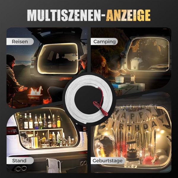 Czerio Dynamic Flowing Car Trunk Light Strip, Kofferraum Beleuchtung – Bild 5