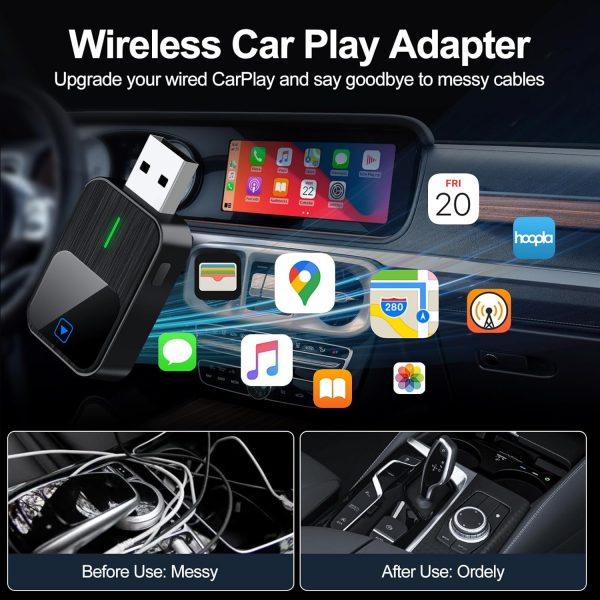 Febotak Wireless CarPlay Adapter, Upgrade von Wired CarPlay auf Wireless – Bild 4