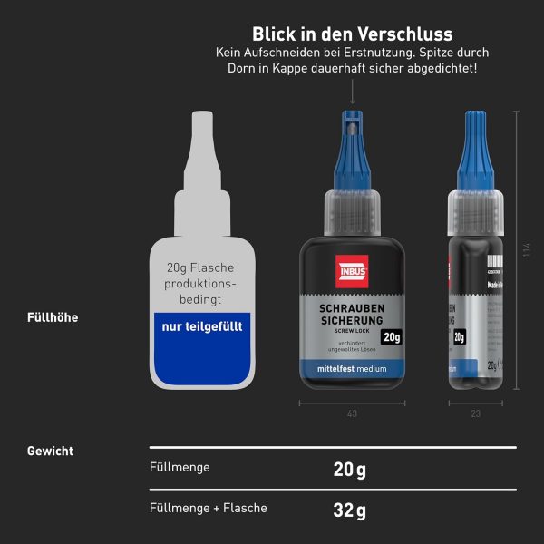 INBUS® 79560 Schraubensicherung mittelfest, 20g – Bild 6