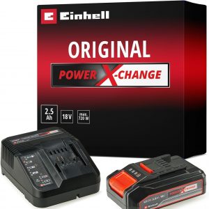 Original Einhell Starter Kit 2,5 Ah Akku + Ladegerät