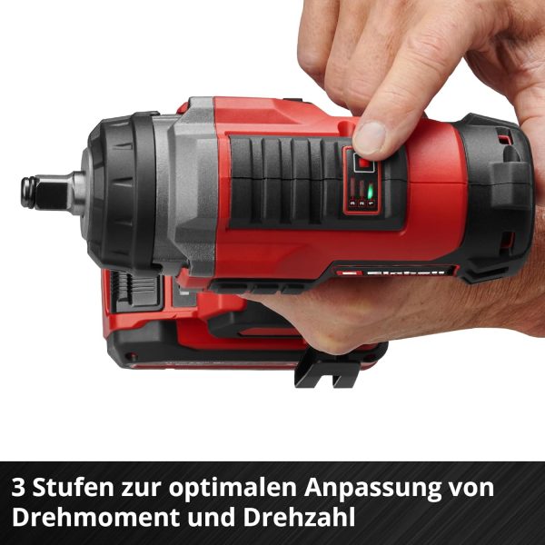 Einhell Professional Akku-Schlagschrauber IMPAXXO 18V/450Nm Power X-Change – Bild 8