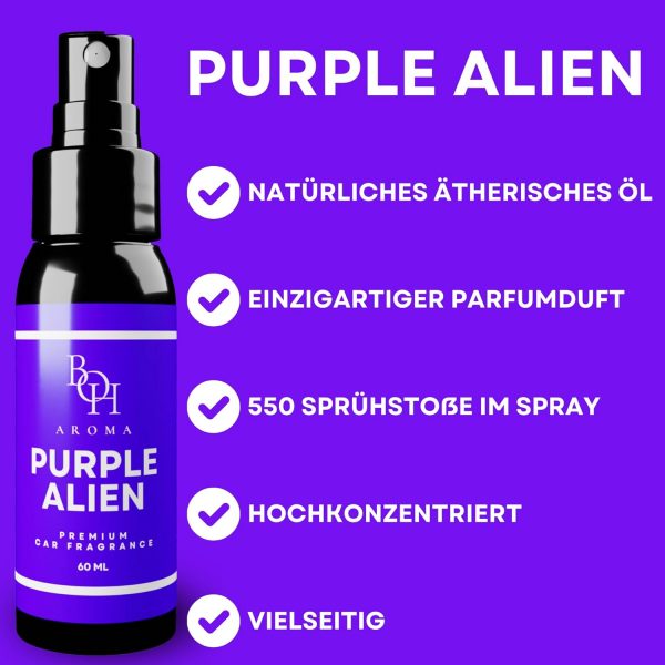 ALIEN Auto Duft Auto Parfüm Innenraum 60ml – Bild 2