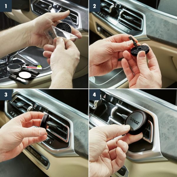SONAX AirFreshener Edeldark 1 Stück – Bild 3