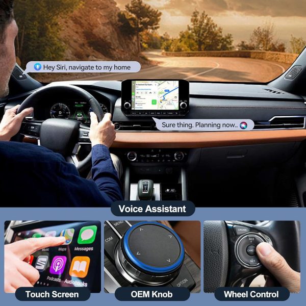 Febotak Wireless CarPlay Adapter, Upgrade von Wired CarPlay auf Wireless – Bild 5